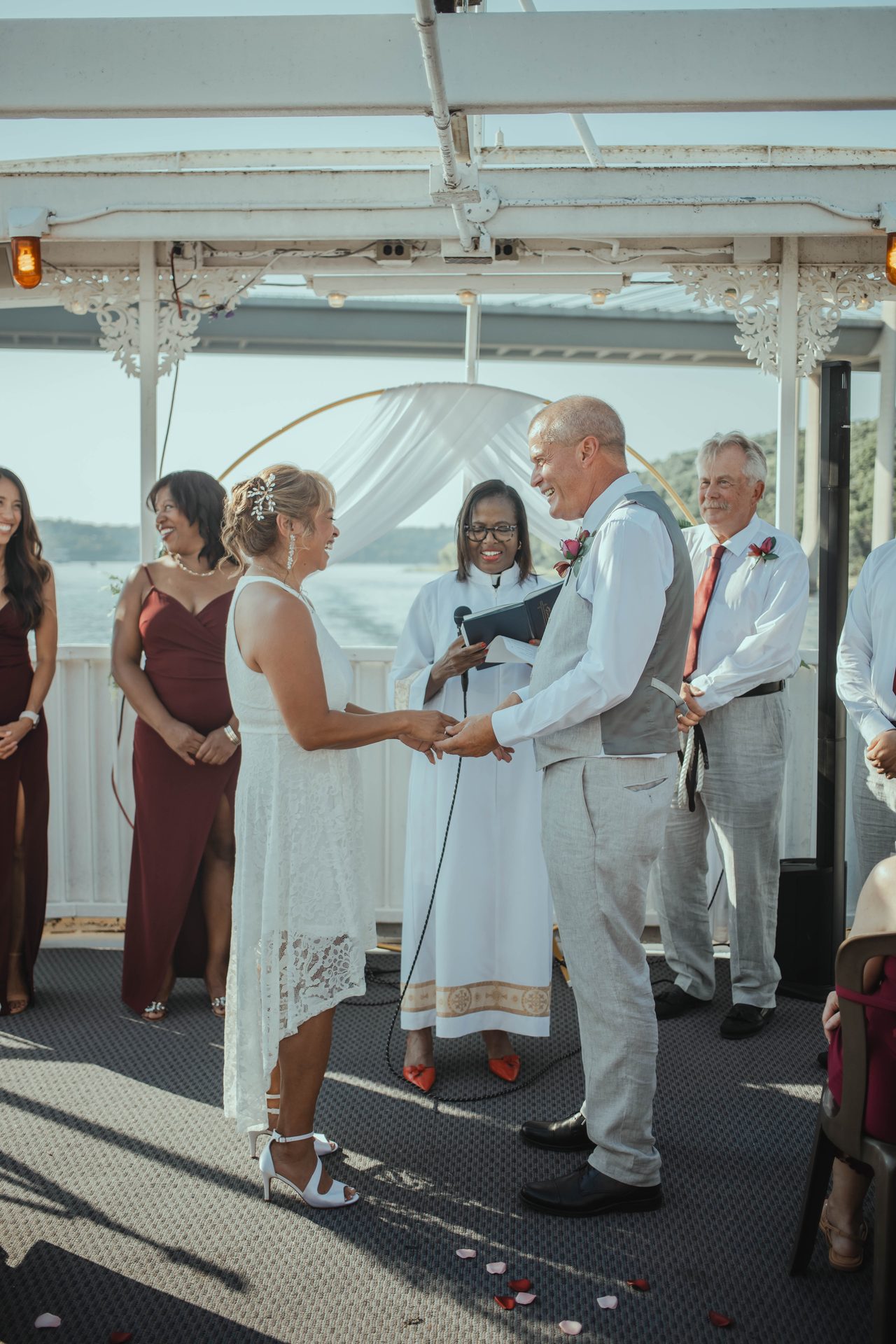 Gloria - wedding day