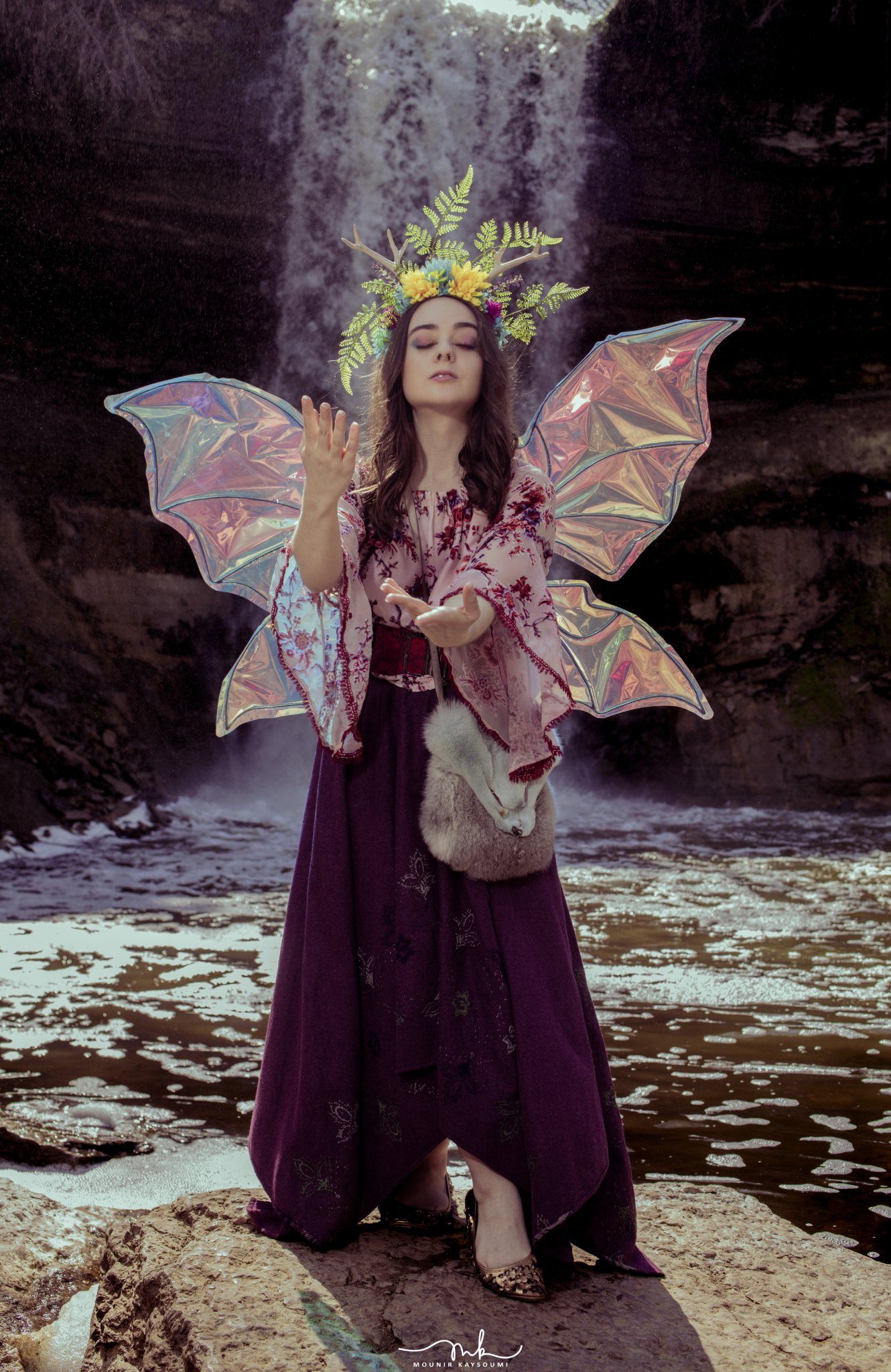 Fairy with wings