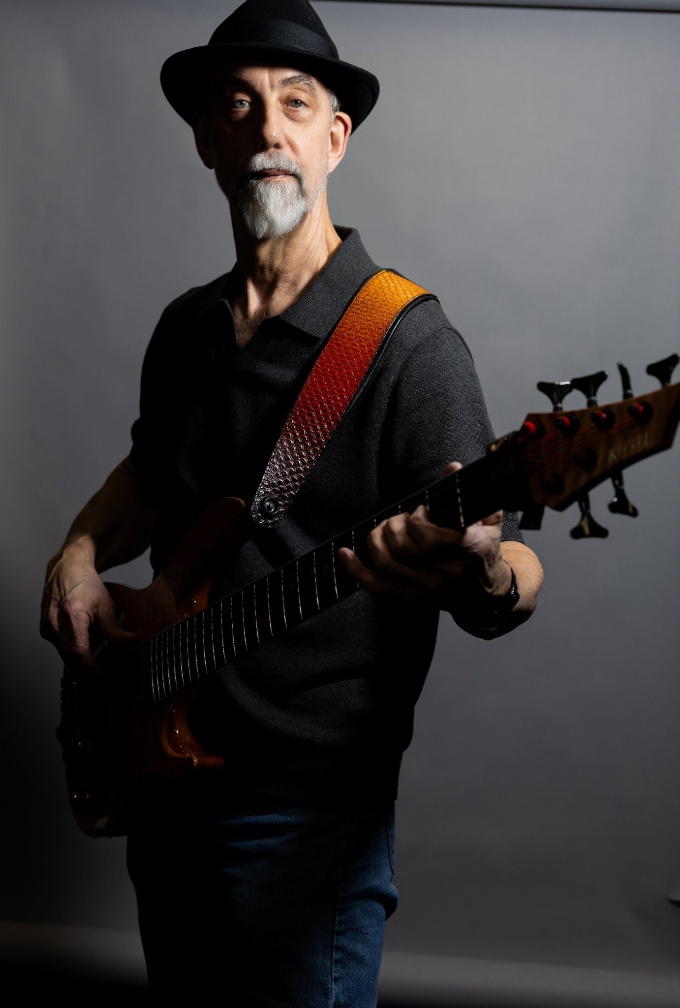 Guitarist live on stage